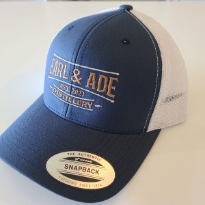 Earl & Ade Mesh Back Hat - Navy/White