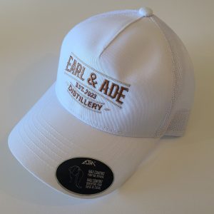 Earl & Ade Women's Mesh Back Hat - White